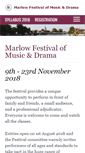 Mobile Screenshot of marlowmusicfestival.co.uk