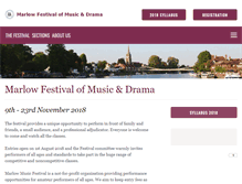 Tablet Screenshot of marlowmusicfestival.co.uk